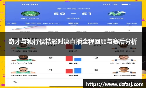 奇才与独行侠精彩对决直播全程回顾与赛后分析